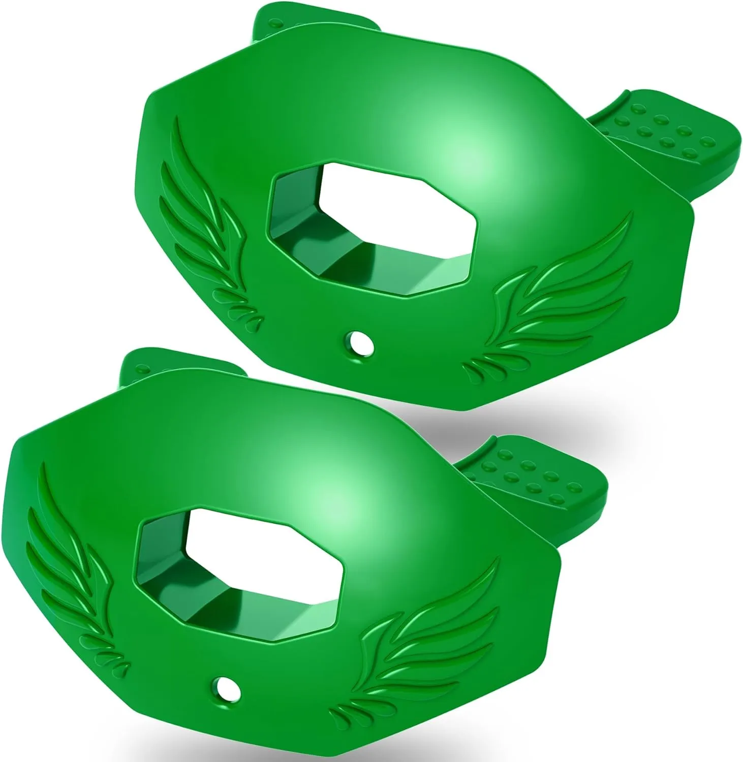 2Pack Youth Football Mouthguard,Football Mouthpiece with Strap,No Boil, Soft and Durable, Maximum Breathing Channel,Fits Adult,Youth Hockey Rugby
