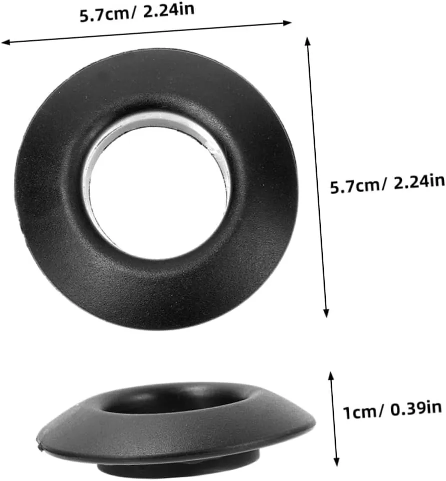 BESPORTBLE Paddle Retaining Ring Round Drip Rings Small Oar Rings Canoe Paddles Drip Rings Drip Ring for Canoes