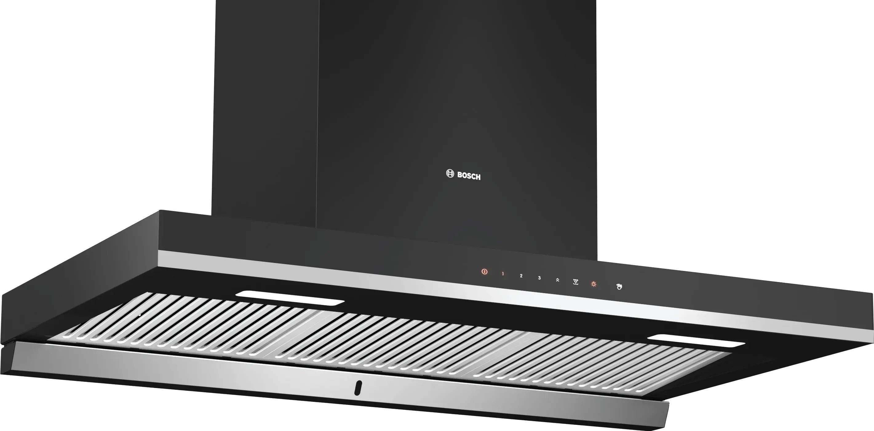 Bosch DWBA98J60I Serie | 4 wall-mounted cooker hood 90 cm flat black