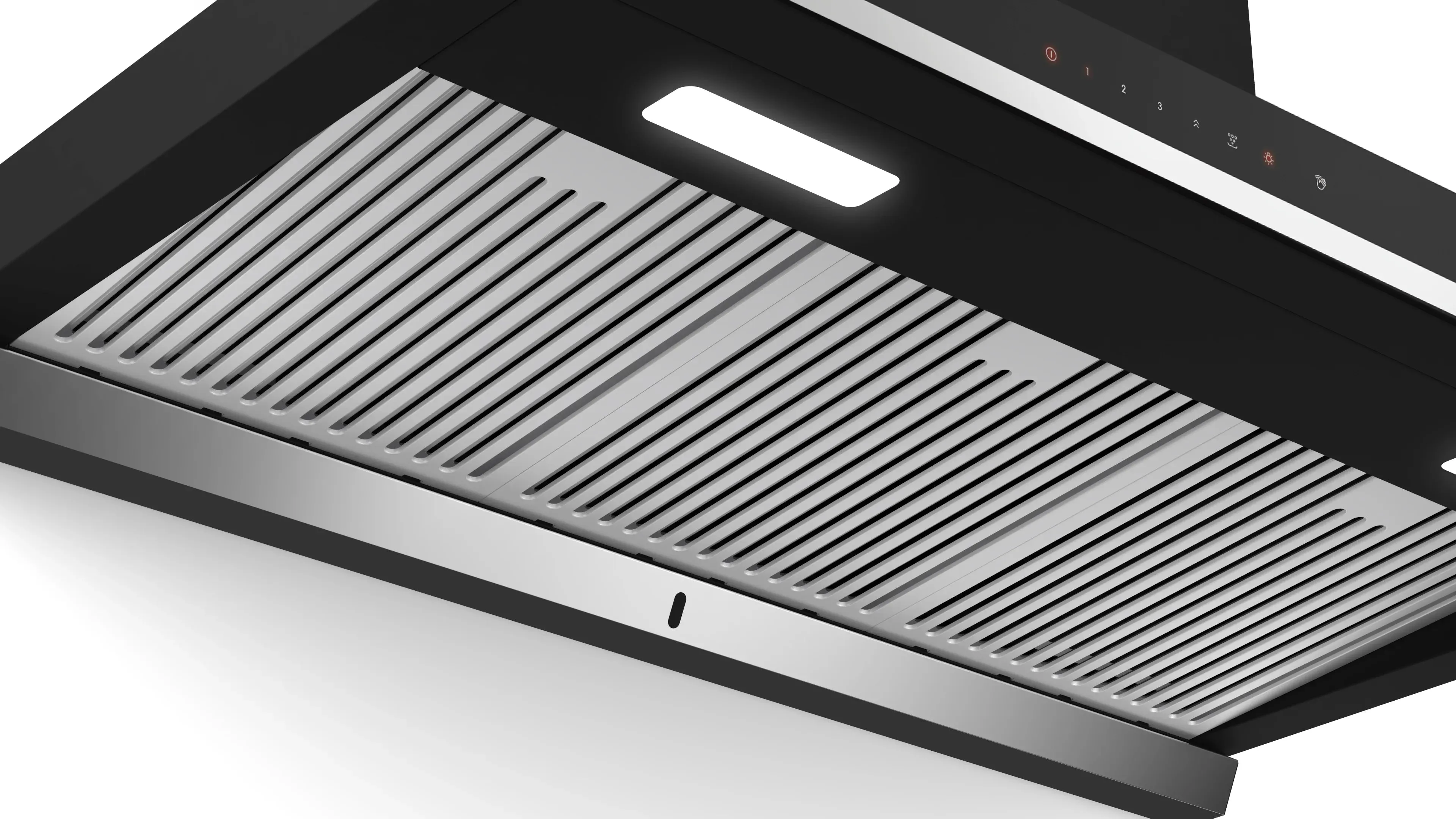 Bosch DWBA98J60I Serie | 4 wall-mounted cooker hood 90 cm flat black