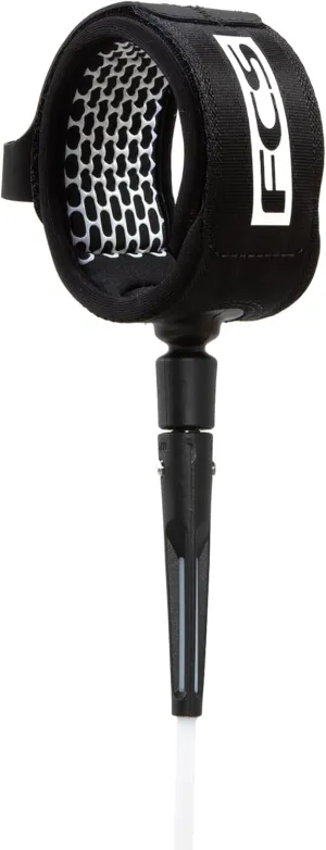 FCS 6' All Round Essential Leash White/Black