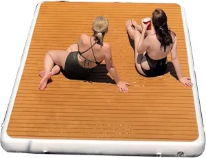 Floating Island raft, Inflatable Pool Float, Beach Floating Lounge Chair raft, Water Lounge Chair, Water Inflatable Floating Bed, Dock/Water Party