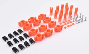 GPP Bowfishing Arrows Safety Slides Kits ID 5/16" (Pack of 12)