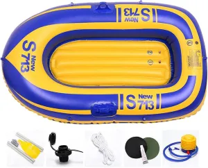 Inflatable Boats Inflatable Boat with Oars s Inflatable Rafts Heavy Duty Dinghy Boat Fishing Dinghy