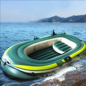 Inflatable Rafts for Adults 3 Person, Inflatable Boat for Kids, Fishing Dinghy, Kayak Suitable for Swimming Pool, Fishing, Etc.