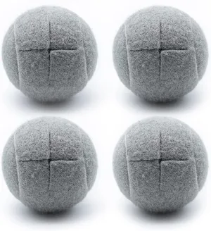 Magicorange 4 PCS Precut Walker Tennis Balls for Furniture Legs and Floor Protection, Heavy Duty Long Lasting Felt Pad Glide Coverings (Grey)