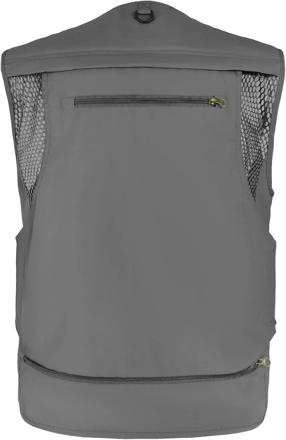 Mens Lightweight Safari Travel Fishing Photography Outdoor Work Cargo Vest with Pockets