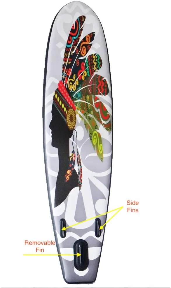 MOTO4U Premium Inflatable Stand Up Paddle Board Surfboard Inflatable SUP for All Skill Levels Youth and Adult
