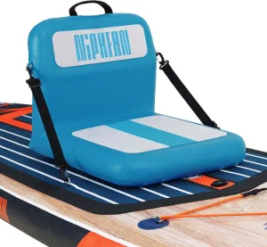 Niphean Inflatable Kayak Seat with Back Support, Sturdy Paddle Board Seat for Inflatable Boards, Canoe Seat, Boat Seat, SUP Seat, Supportive Kayak Seats with Back Support for Versatile Use