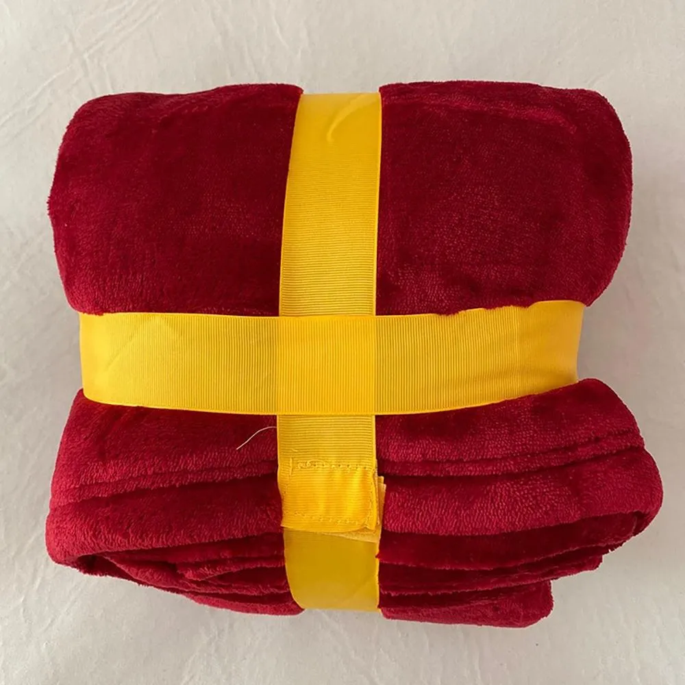 Oversize Winter Fleece Hooded Blankets