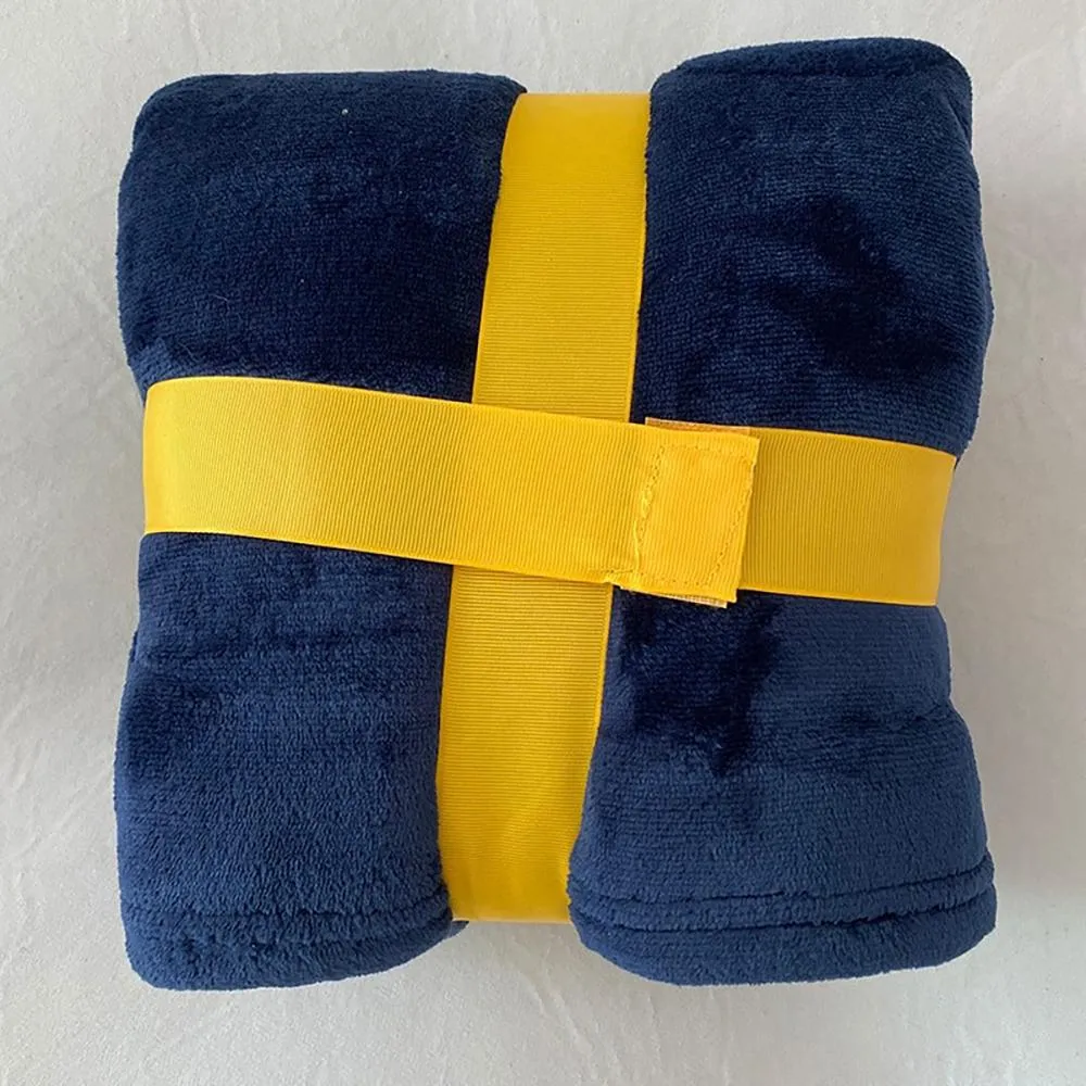 Oversize Winter Fleece Hooded Blankets
