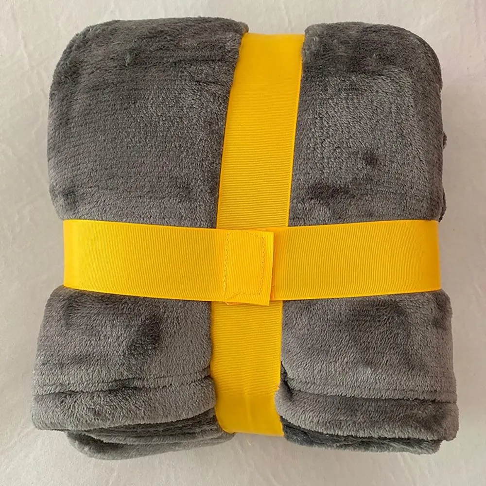 Oversize Winter Fleece Hooded Blankets