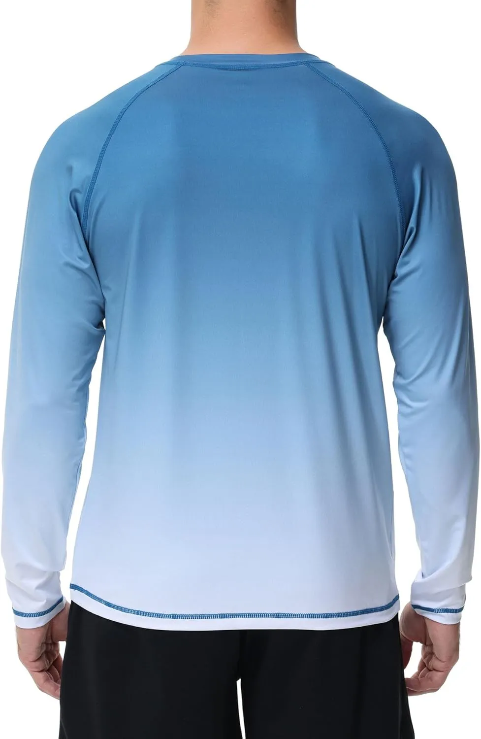 Satankud Men's UPF 50  Rash Guard Swim Shirts Short/Long Sleeve Sun Protection Summer Beach Hawaiian T-Shirt