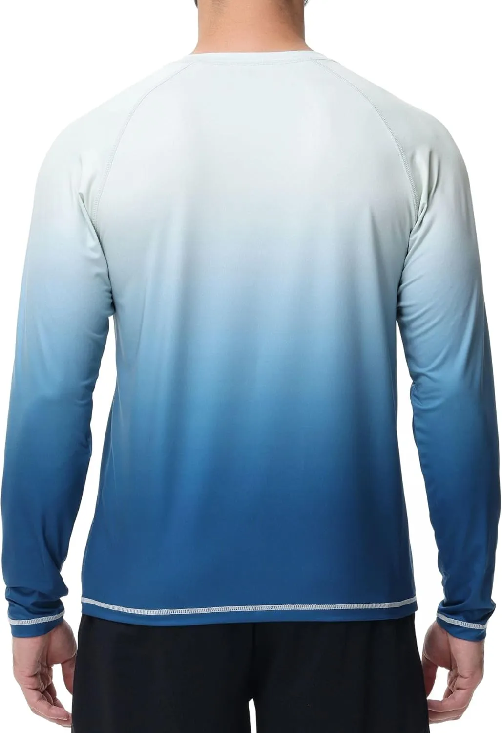 Satankud Men's UPF 50  Rash Guard Swim Shirts Short/Long Sleeve Sun Protection Summer Beach Hawaiian T-Shirt