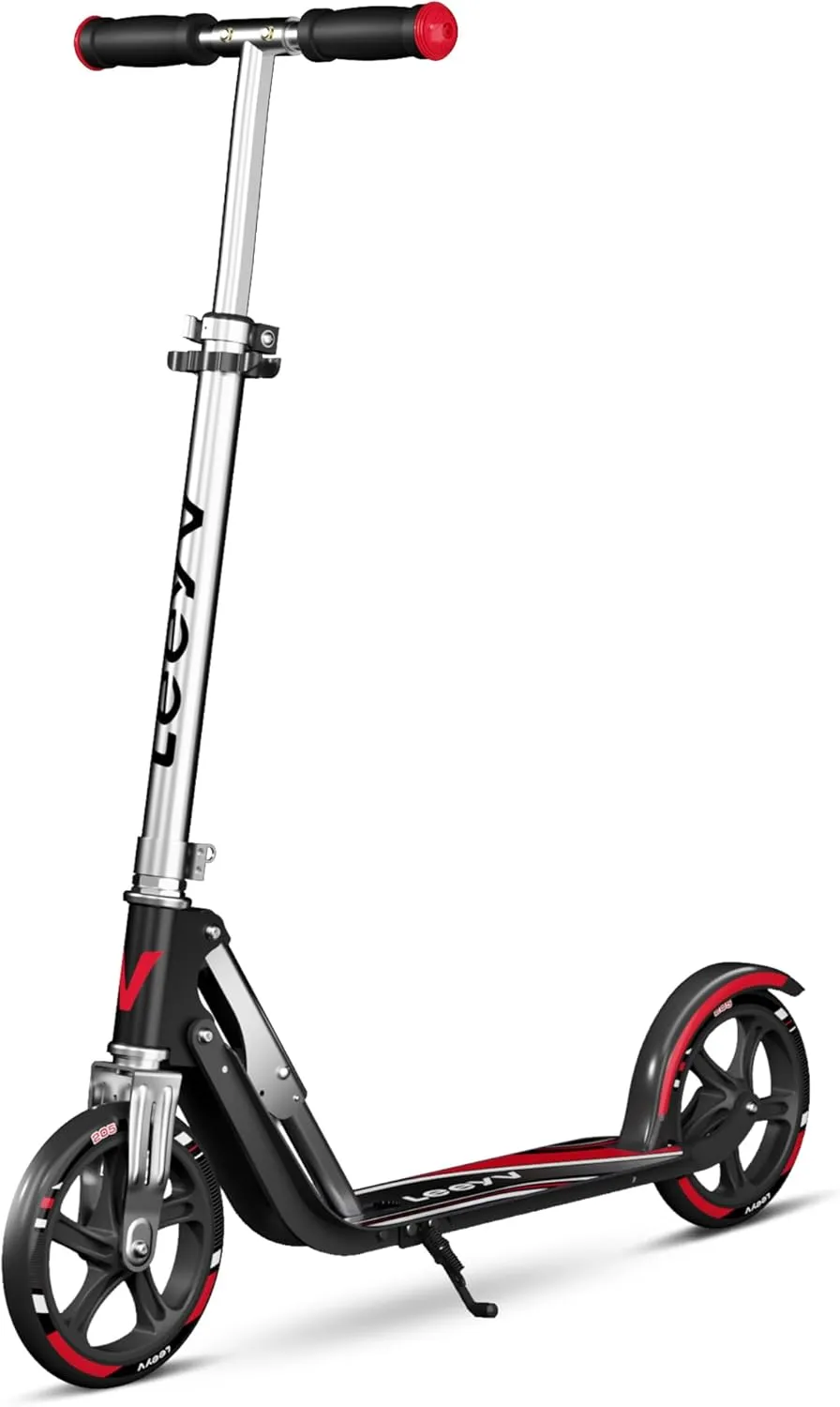 Scooter for Kids 6-12 & Adults | Holds Up to 240lbs, Foldable, Lightweight Aluminum Frame | Adjustable Height | Smooth Ride on Any Terrain