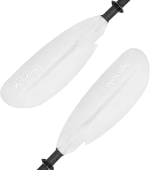 WOOWAVE Kayak Paddles Adjustable 91.3 inch/231cm Aluminum Shaft and Reinforced Fiberglass Blades,Lightweight Kayak Paddle for Kayaking Boating Oar with a Premium Paddle Leash